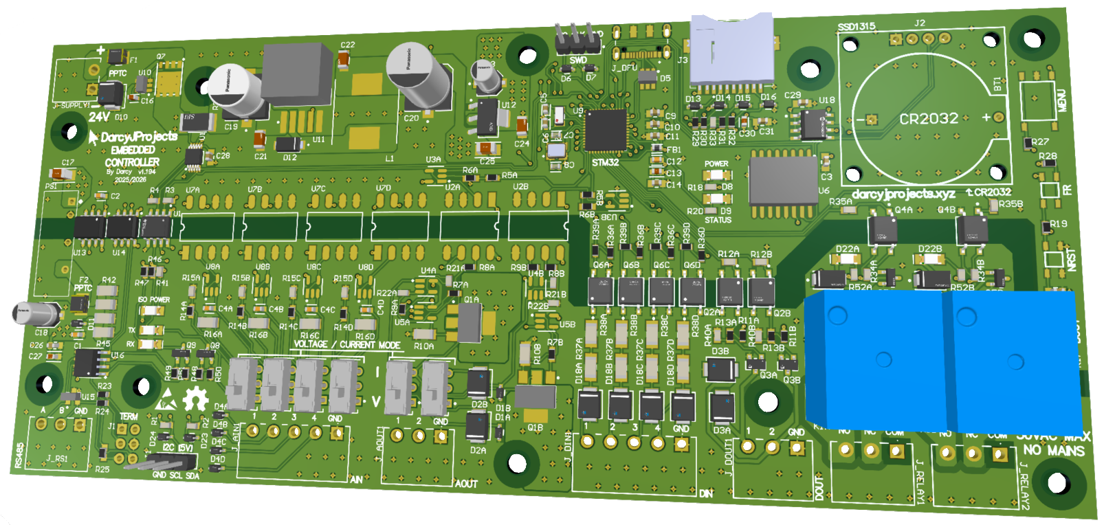3D PCB Render